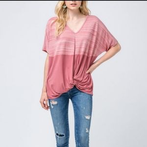 Entro-Mauve twist top, NEW
